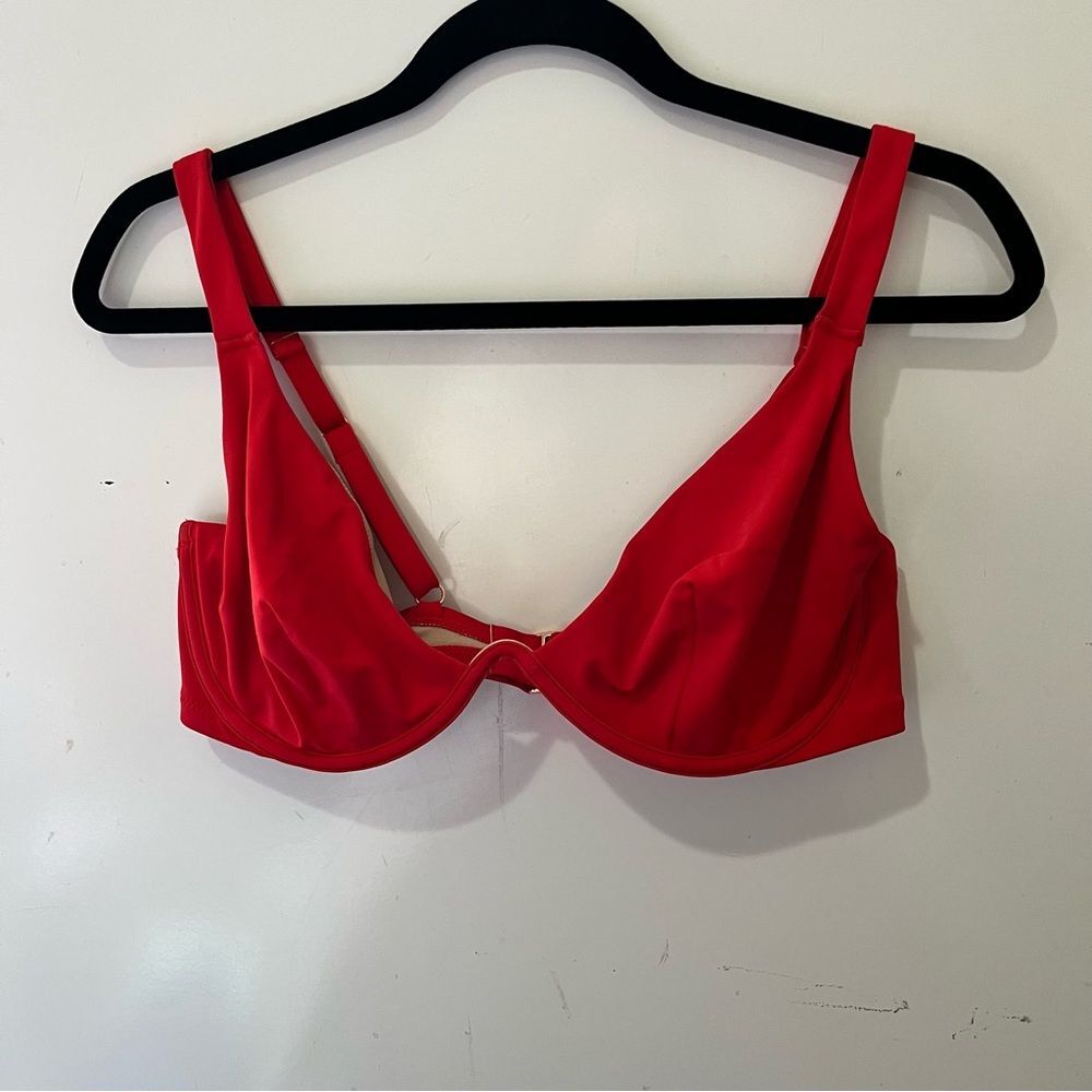 shade and shore size 36 DD underwire swim top